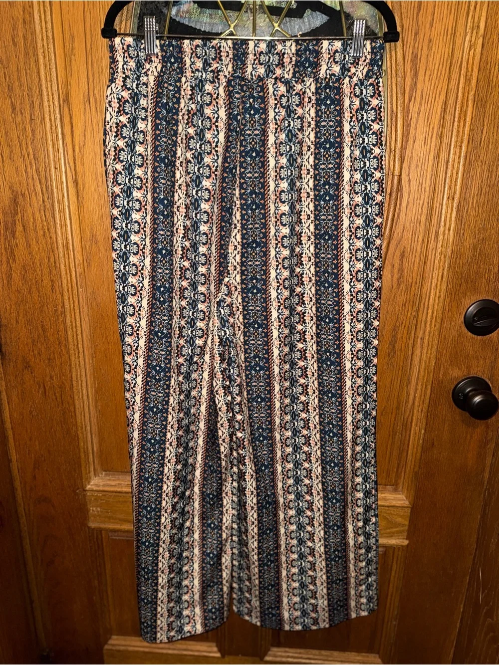 light Weight Colorful Wide Leg Pants